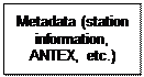 Pole tekstowe: Metadata (station information, ANTEX, etc.)